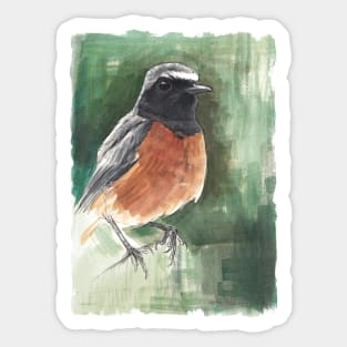 Common Redstart Sticker